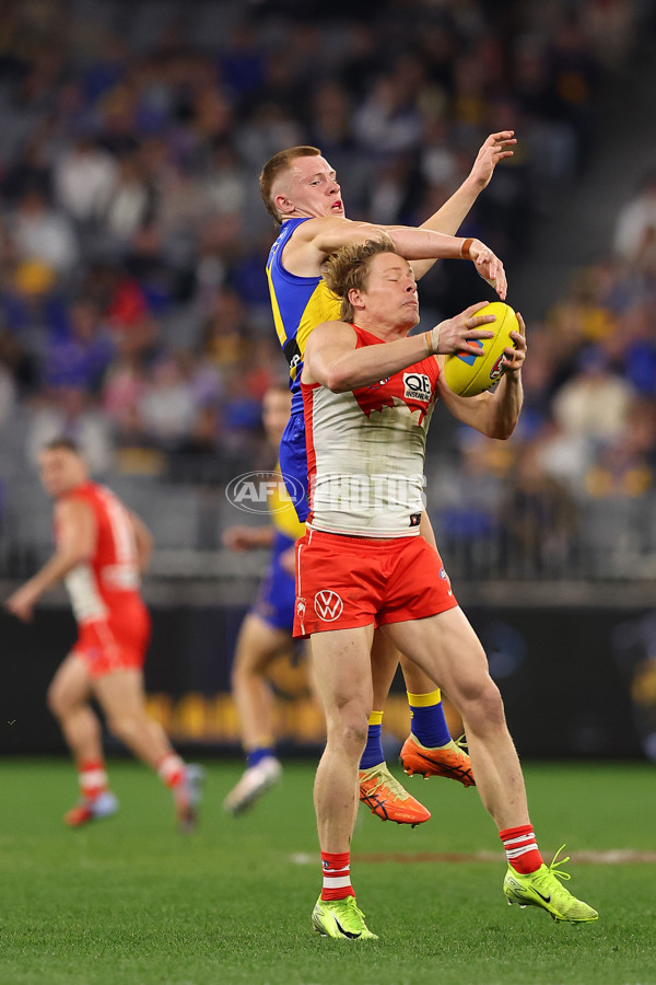 AFL 2025 Round 24 - West Coast v Sydney - A-61701170