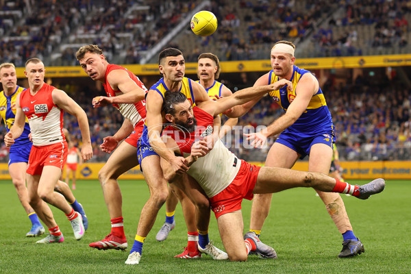 AFL 2025 Round 24 - West Coast v Sydney - A-61702627
