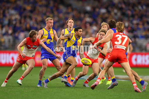 AFL 2025 Round 24 - West Coast v Sydney - A-61702680