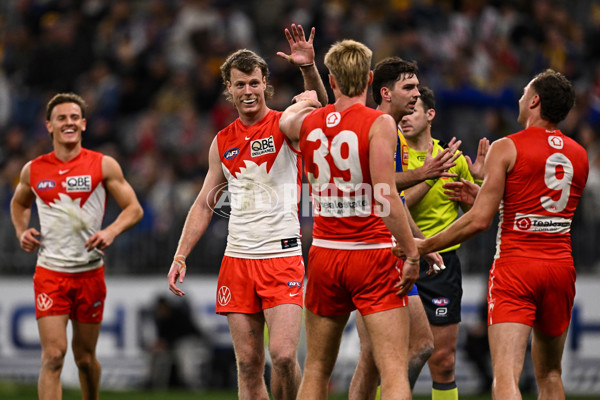 AFL 2025 Round 24 - West Coast v Sydney - A-61705153