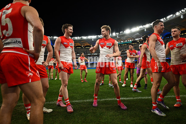 AFL 2025 Round 24 - West Coast v Sydney - A-61705172
