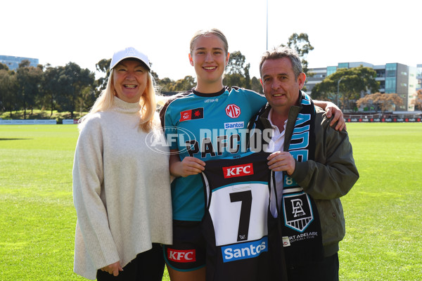 AFLW 2025 Round 02 - North Melbourne v Port Adelaide - A-61713260