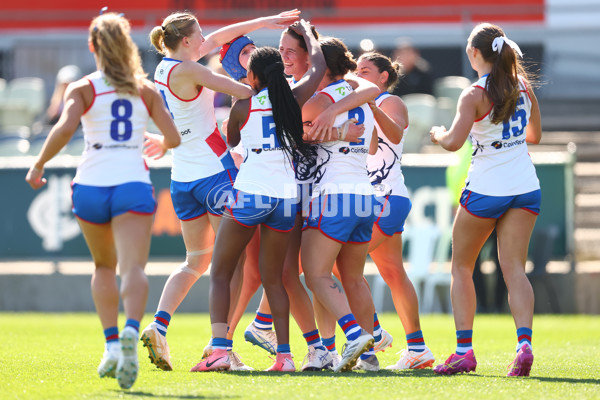AFLW 2025 Round 02 - Richmond v Western Bulldogs - A-61719248