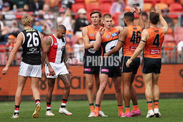 AFL 2025 Round 24 - GWS v St Kilda - A-61719272