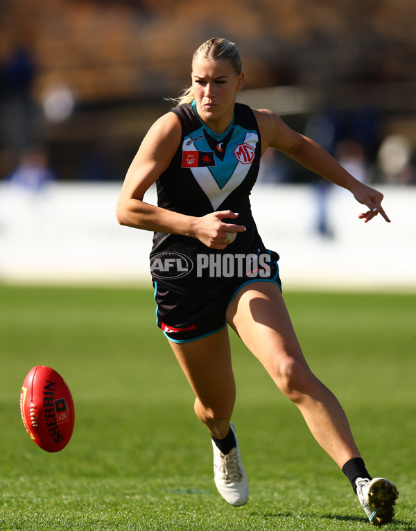 AFLW 2025 Round 02 - North Melbourne v Port Adelaide - A-61724027