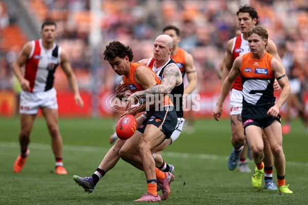 AFL 2025 Round 24 - GWS v St Kilda - A-61725887