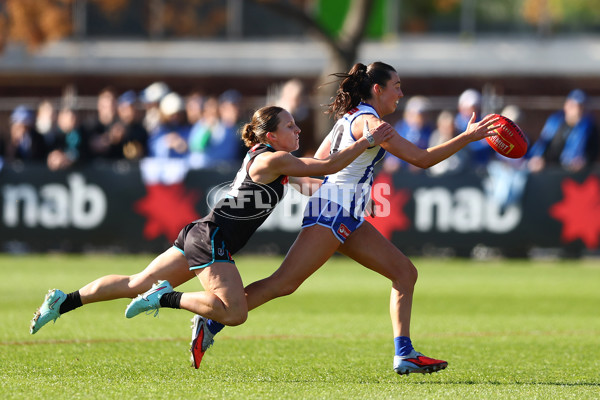 AFLW 2025 Round 02 - North Melbourne v Port Adelaide - A-61726855