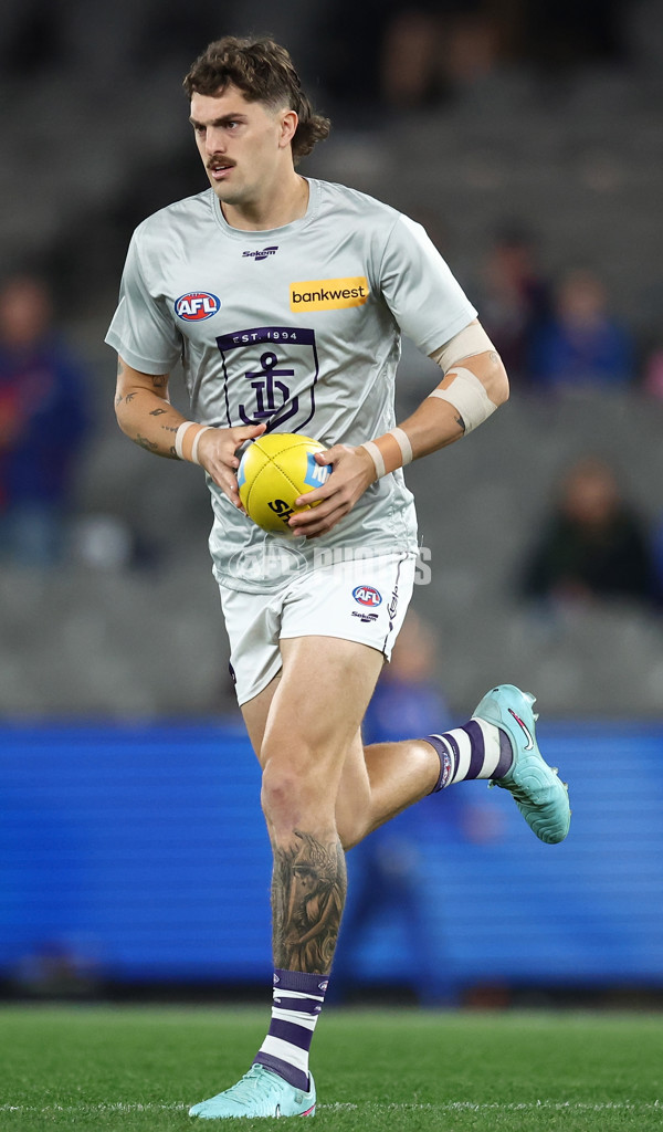 AFL 2025 Round 24 - Western Bulldogs v Fremantle - A-61729097