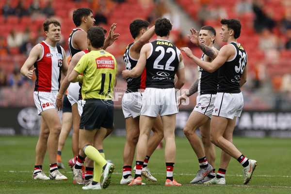 AFL 2025 Round 24 - GWS v St Kilda - A-61729115