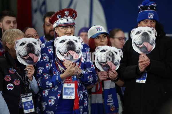 AFL 2025 Round 24 - Western Bulldogs v Fremantle - A-61729123
