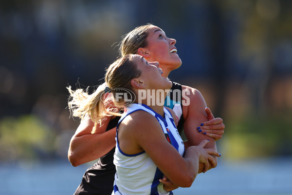 AFLW 2025 Round 02 - North Melbourne v Port Adelaide - A-61729132