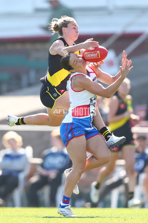 AFLW 2025 Round 02 - Richmond v Western Bulldogs - A-61729716