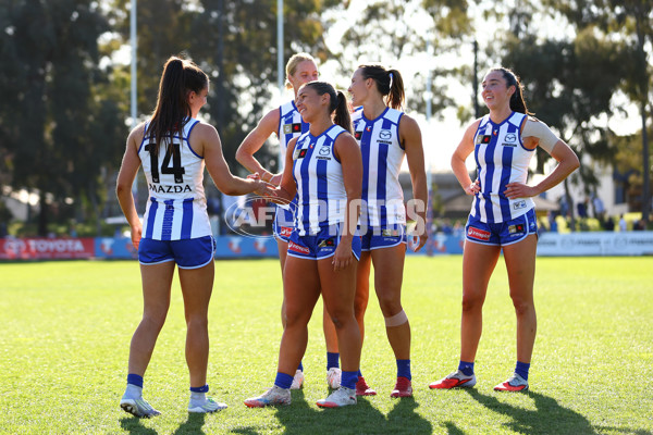 AFLW 2025 Round 02 - North Melbourne v Port Adelaide - A-61729774