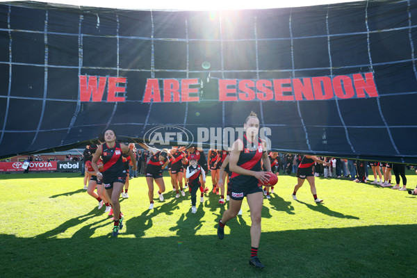AFLW 2025 Round 02 - Essendon v West Coast - A-61733204