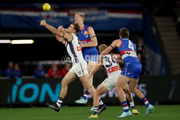 AFL 2025 Round 24 - Western Bulldogs v Fremantle - A-61734657