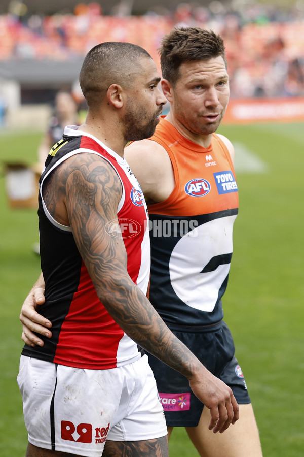 AFL 2025 Round 24 - GWS v St Kilda - A-61734686
