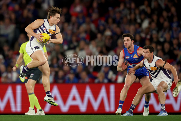 AFL 2025 Round 24 - Western Bulldogs v Fremantle - A-61734690