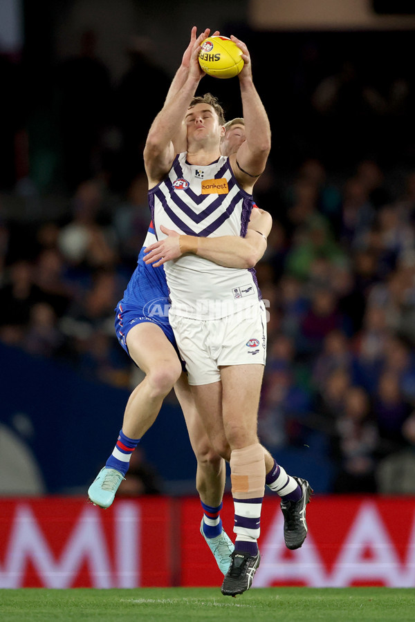 AFL 2025 Round 24 - Western Bulldogs v Fremantle - A-61734695