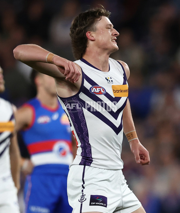 AFL 2025 Round 24 - Western Bulldogs v Fremantle - A-61734711