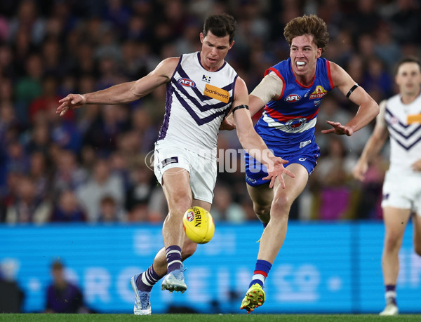 AFL 2025 Round 24 - Western Bulldogs v Fremantle - A-61734714