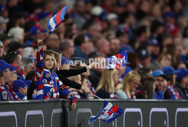 AFL 2025 Round 24 - Western Bulldogs v Fremantle - A-61734733