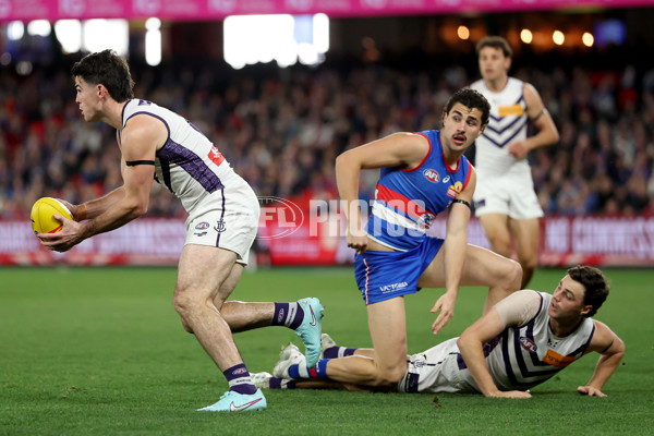 AFL 2025 Round 24 - Western Bulldogs v Fremantle - A-61735959