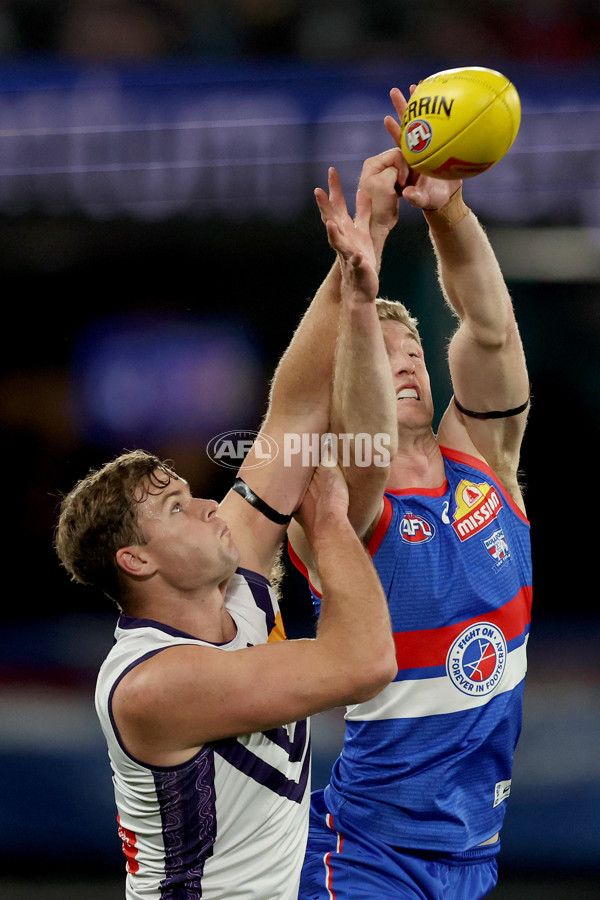AFL 2025 Round 24 - Western Bulldogs v Fremantle - A-61735982