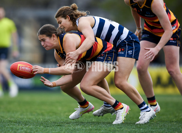 AFLW 2025 Round 02 - Adelaide v Geelong - A-61736023