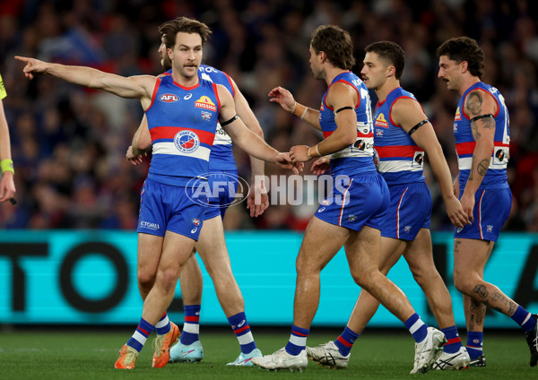 AFL 2025 Round 24 - Western Bulldogs v Fremantle - A-61736024