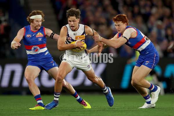 AFL 2025 Round 24 - Western Bulldogs v Fremantle - A-61736027