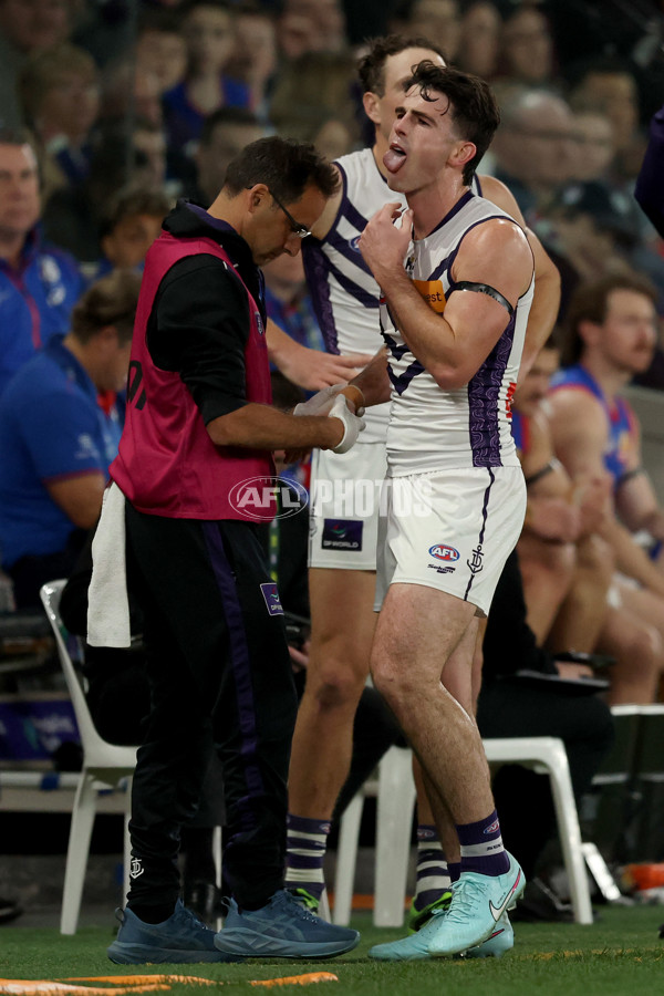 AFL 2025 Round 24 - Western Bulldogs v Fremantle - A-61736042