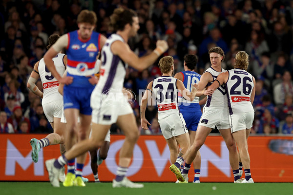 AFL 2025 Round 24 - Western Bulldogs v Fremantle - A-61737001