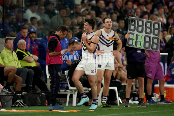 AFL 2025 Round 24 - Western Bulldogs v Fremantle - A-61737020