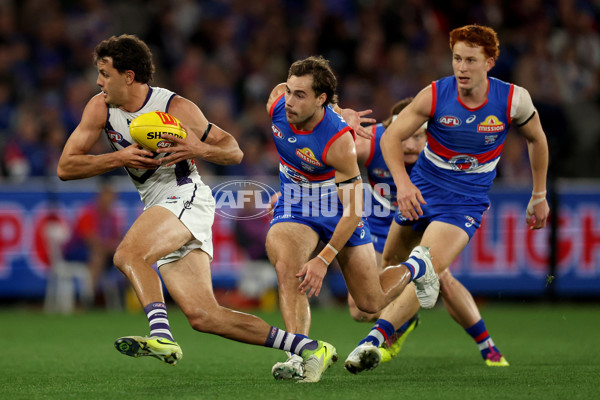 AFL 2025 Round 24 - Western Bulldogs v Fremantle - A-61737039