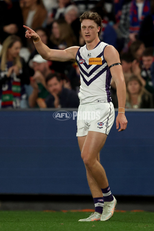 AFL 2025 Round 24 - Western Bulldogs v Fremantle - A-61739501