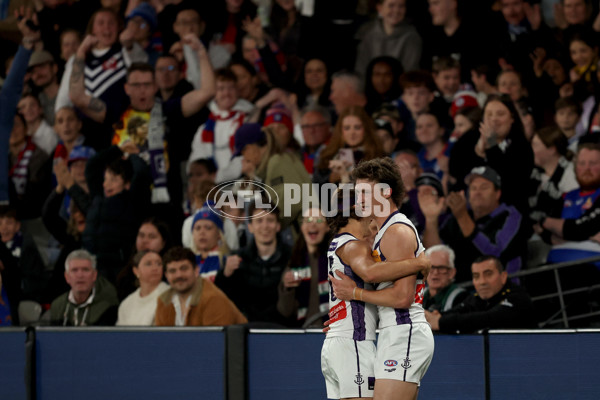 AFL 2025 Round 24 - Western Bulldogs v Fremantle - A-61739502