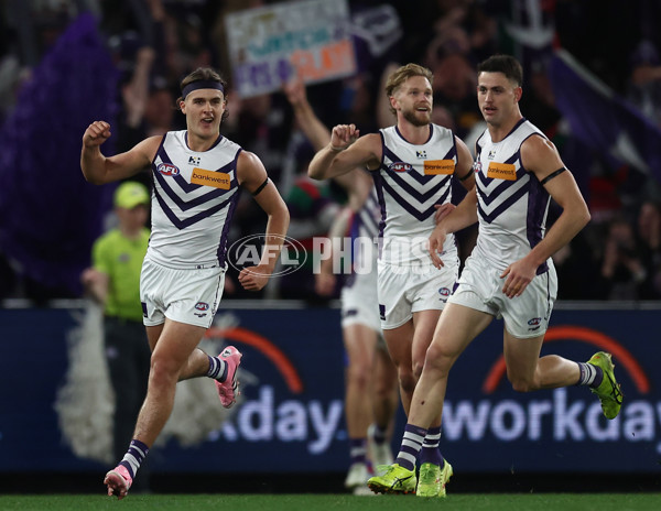 AFL 2025 Round 24 - Western Bulldogs v Fremantle - A-61739515