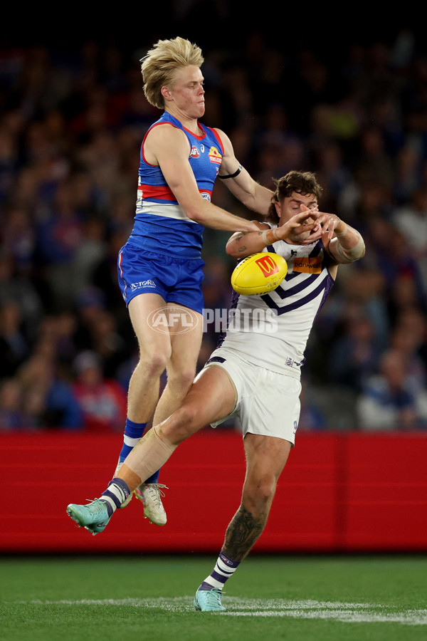 AFL 2025 Round 24 - Western Bulldogs v Fremantle - A-61739538