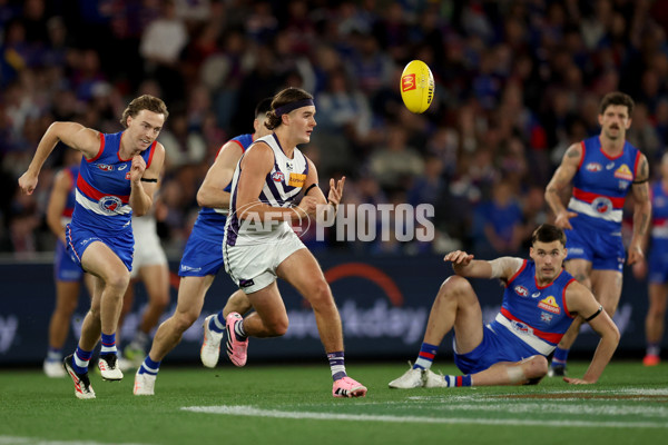 AFL 2025 Round 24 - Western Bulldogs v Fremantle - A-61739547