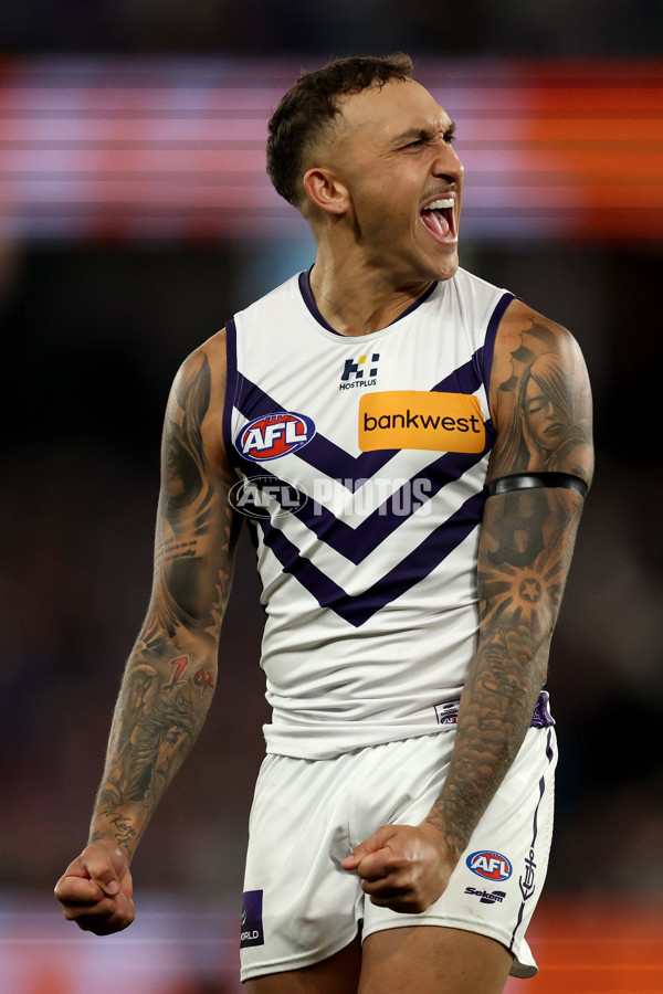 AFL 2025 Round 24 - Western Bulldogs v Fremantle - A-61739565