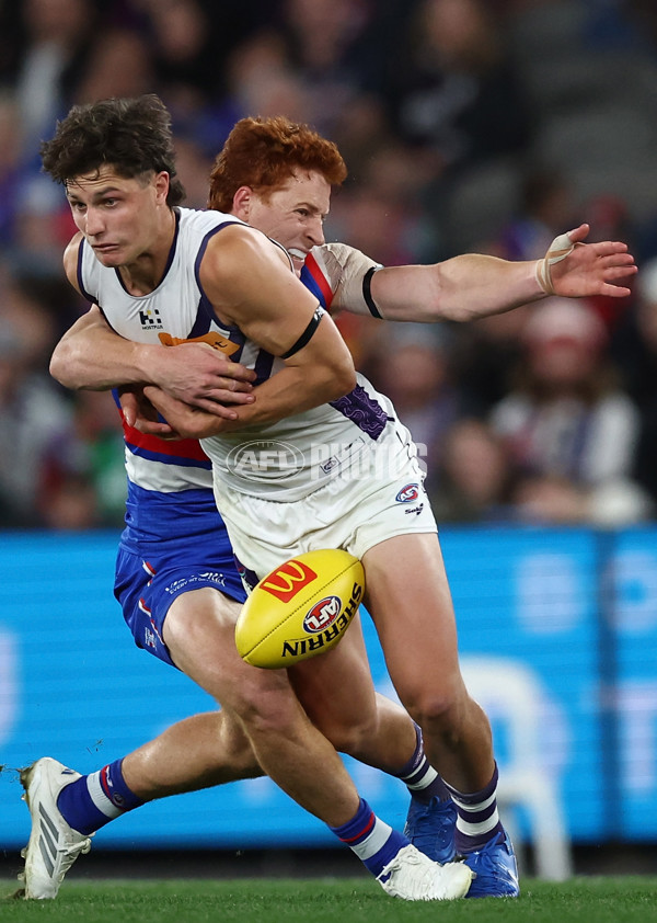 AFL 2025 Round 24 - Western Bulldogs v Fremantle - A-61739572