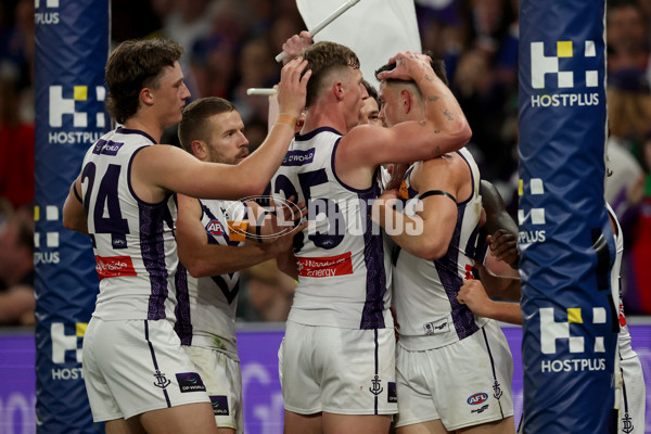 AFL 2025 Round 24 - Western Bulldogs v Fremantle - A-61739582