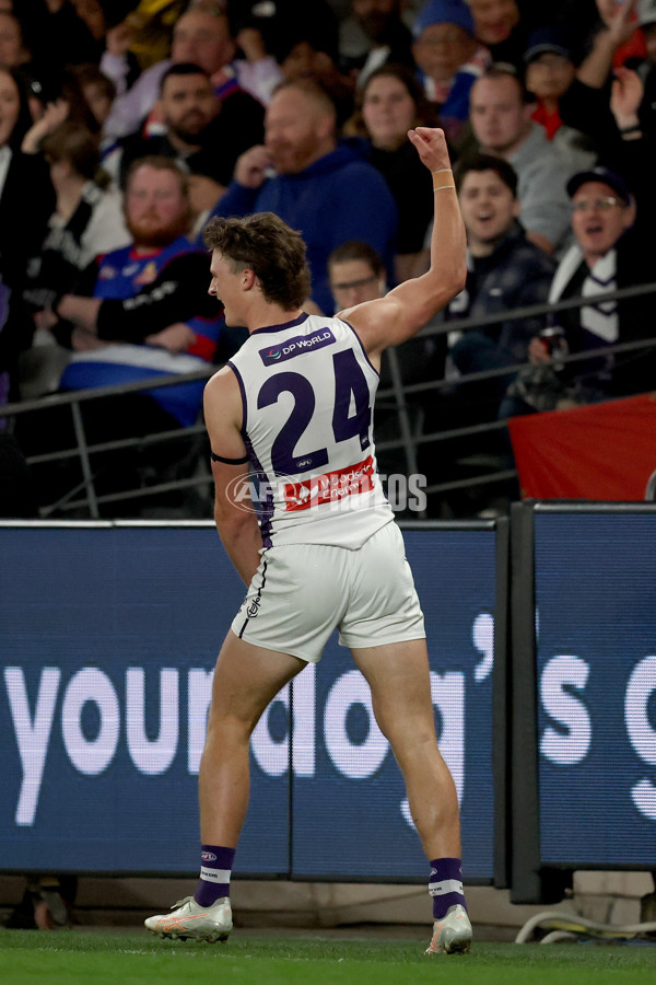 AFL 2025 Round 24 - Western Bulldogs v Fremantle - A-61739699