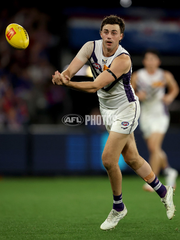 AFL 2025 Round 24 - Western Bulldogs v Fremantle - A-61739738
