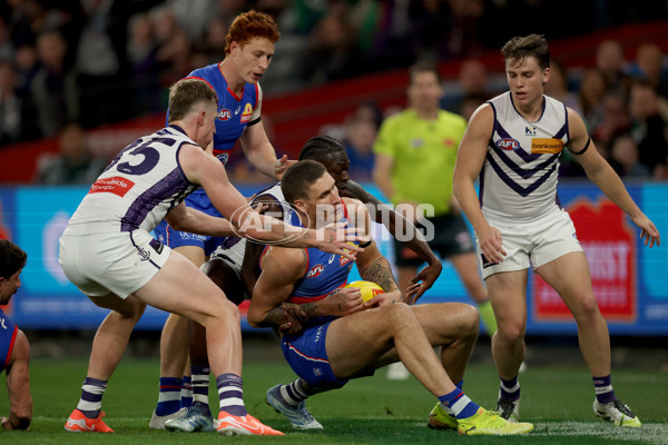 AFL 2025 Round 24 - Western Bulldogs v Fremantle - A-61739753