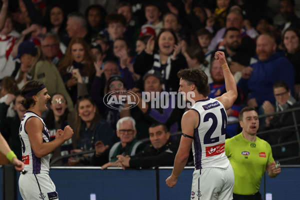 AFL 2025 Round 24 - Western Bulldogs v Fremantle - A-61739775