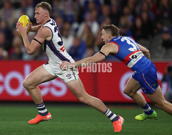 AFL 2025 Round 24 - Western Bulldogs v Fremantle - A-61742065