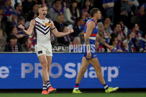 AFL 2025 Round 24 - Western Bulldogs v Fremantle - A-61743130