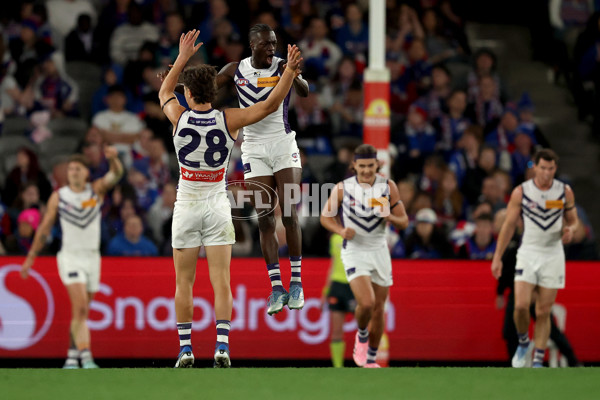 AFL 2025 Round 24 - Western Bulldogs v Fremantle - A-61743159