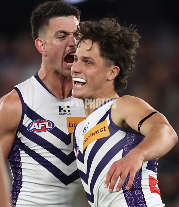 AFL 2025 Round 24 - Western Bulldogs v Fremantle - A-61743167
